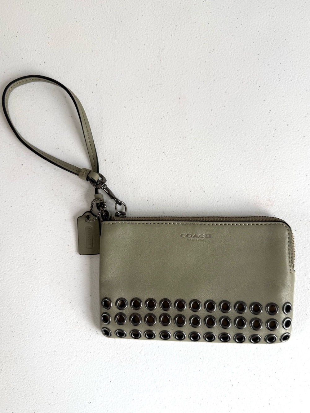 Coach Bleecker Grommet Wristlet